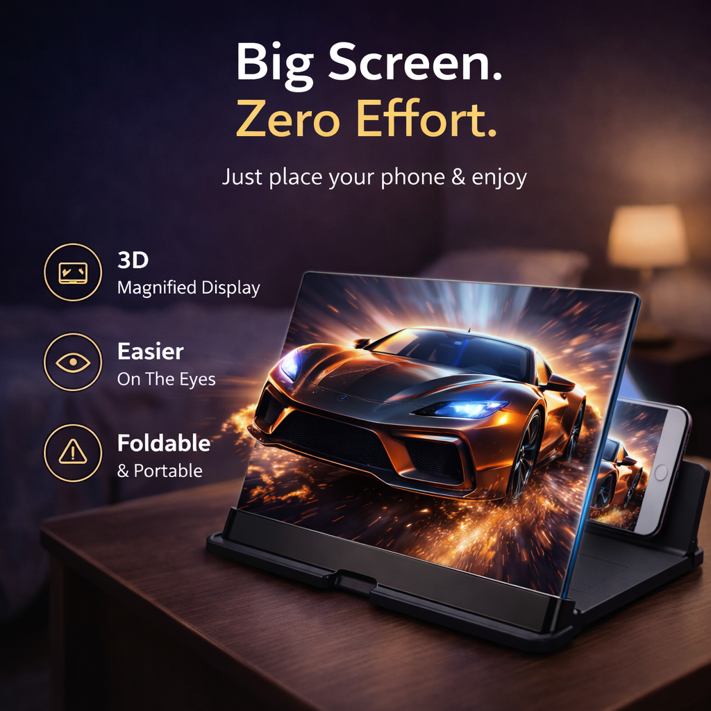 Cinema View-Mobile Screen Magnifier