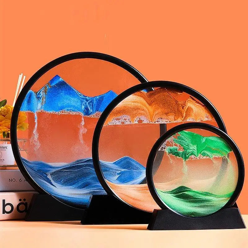 3d Motion Sand Art Display